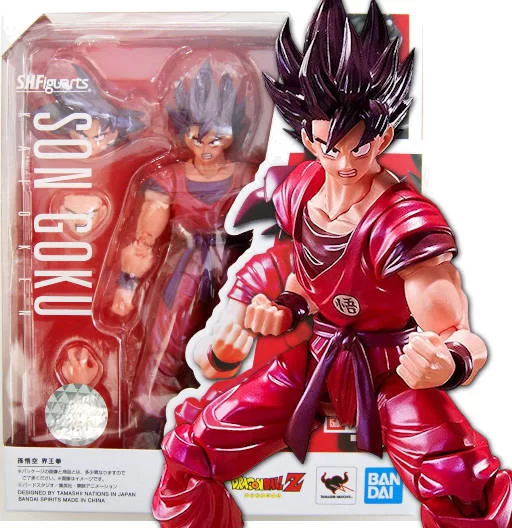 Figura son goku kaioken shfiguarts