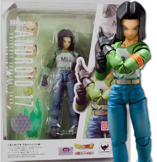 figura android 17 shfiguarts