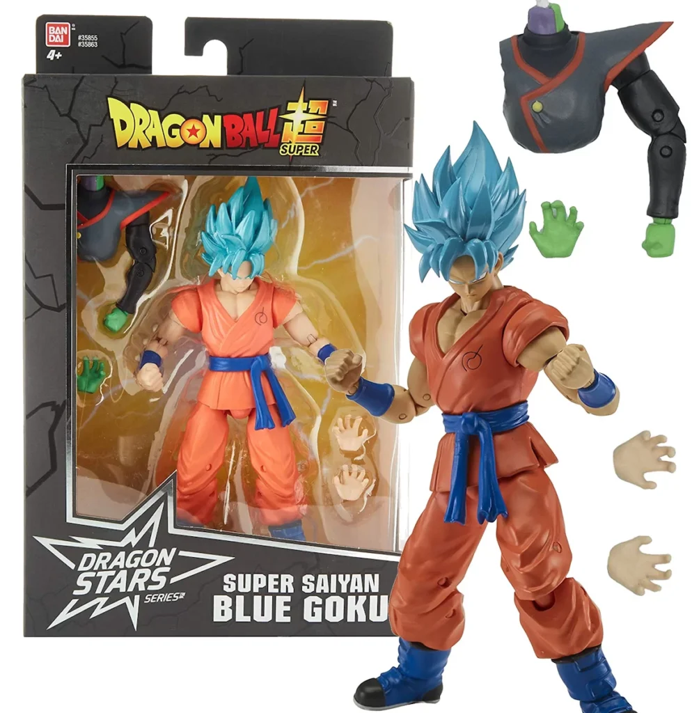 Super saiyan blue goku dragon stars