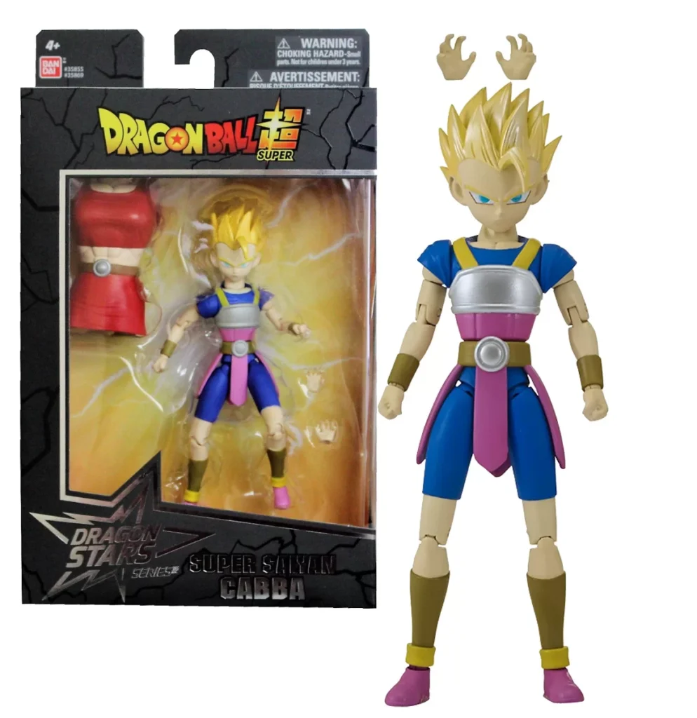 super saiyan cabba dragon stars